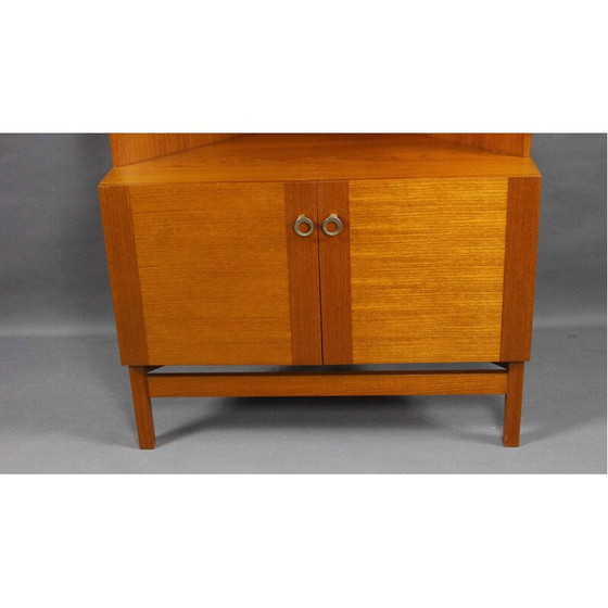 Image 1 of Vintage hoekkast in teak van P.Rimme's, jaren 1960