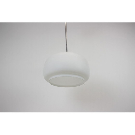 Image 1 of Art Deco vintage glazen hanglamp, Tsjecho-Slowakije 1930