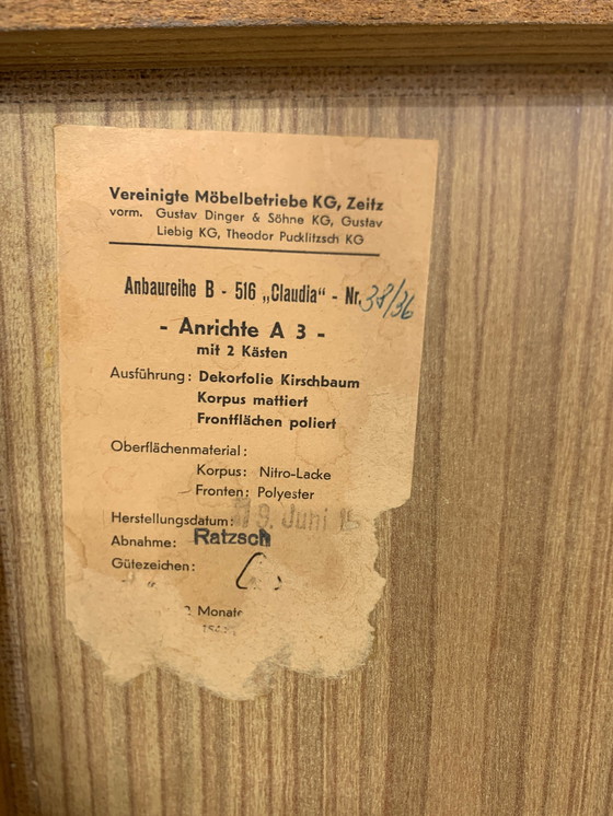 Image 1 of Mid Century ladekast buffetkast vintage