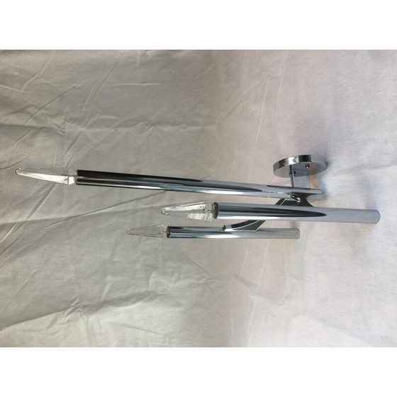 Image 1 of Vintage wandarmatuur par Gaetano Sciolari, jaren 1970