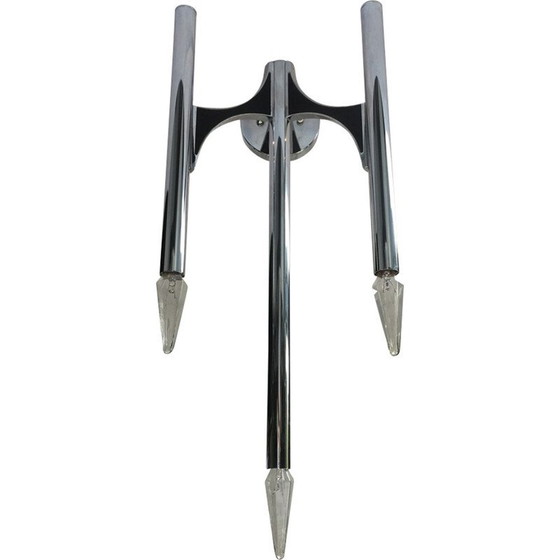 Image 1 of Vintage wandarmatuur par Gaetano Sciolari, jaren 1970