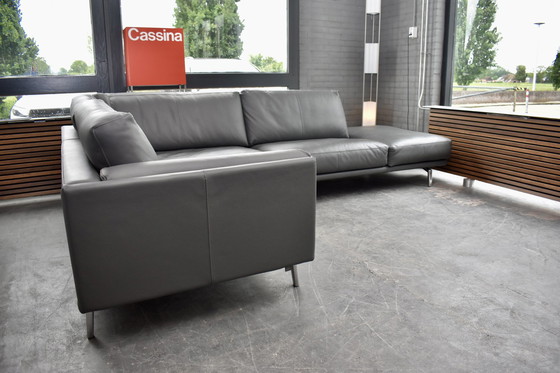 Image 1 of Prachtige nieuwstaat Leolux Bellice design lounge hoekbank - chaise lounge