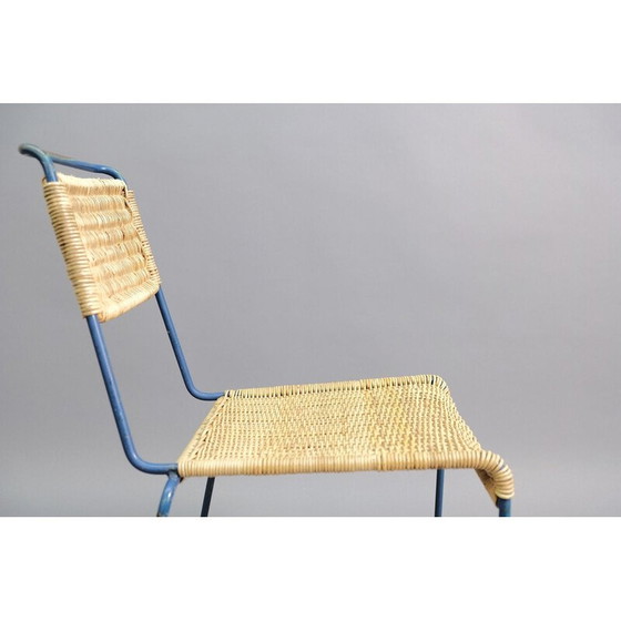 Image 1 of Set van 4 vintage stapelbare stoelen van Paul Schneider Esleben voor Wilde en Spieth, Duitsland 1950