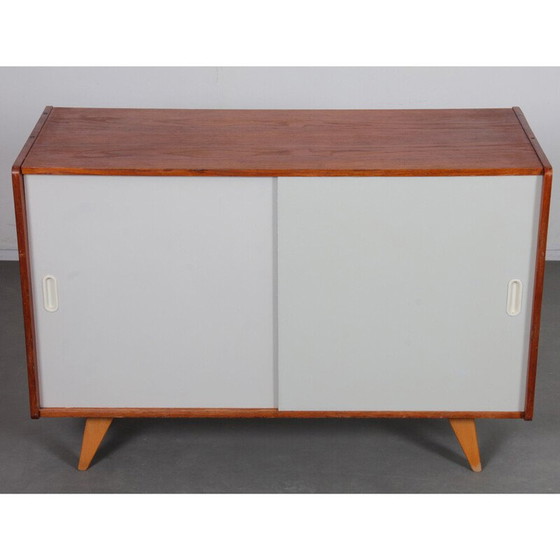Image 1 of Vintage houten ladekast model U-452 van Jiri Jiroutek voor Interier Praha, Tsjecho-Slowakije 1960