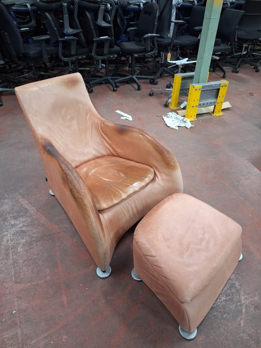 Montis Loge Fauteuil Met Voetenbank