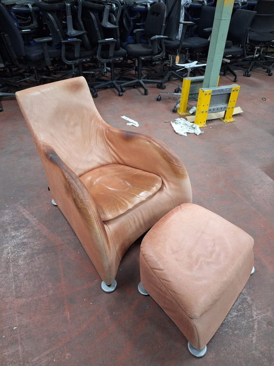 Image 1 of Montis Loge Fauteuil Met Voetenbank