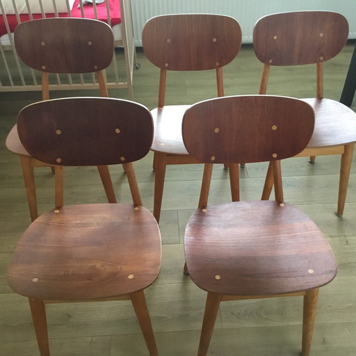 5X Pastoe Cees Braakman Sb 11 Stoelen