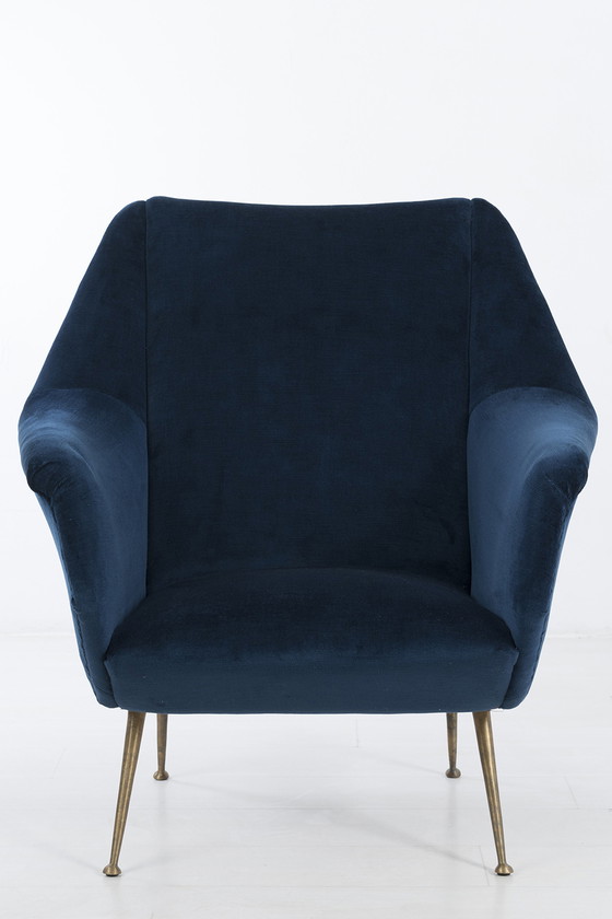 Image 1 of Vintage Italiaanse fauteuil