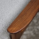 Juul Kristensen vintage Deense 3-zits bank jaren 60 teak