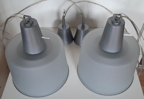 Image 1 of 2x Ikea PS type T 9815 design hanglamp uit 1999