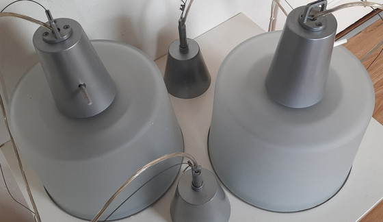 Image 1 of 2x Ikea PS type T 9815 design hanglamp uit 1999