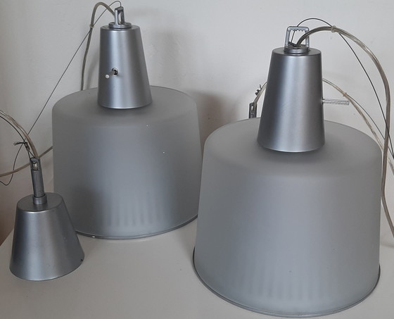 Image 1 of 2x Ikea PS type T 9815 design hanglamp uit 1999