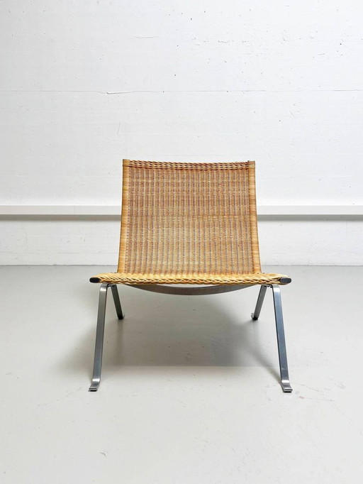 Scandinavische Pk22 fauteuil van Poul Kjærholm voor Fritz Hansen, jaren 1980