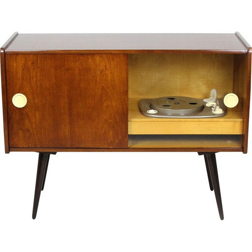 Supraphon vintage platenkast, 1959