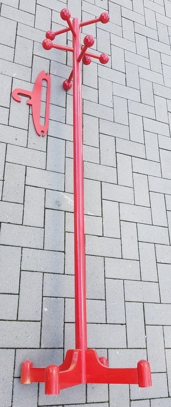 Image 1 of 4X kapstok met spiegel, opbergruimte en paraplustandaard