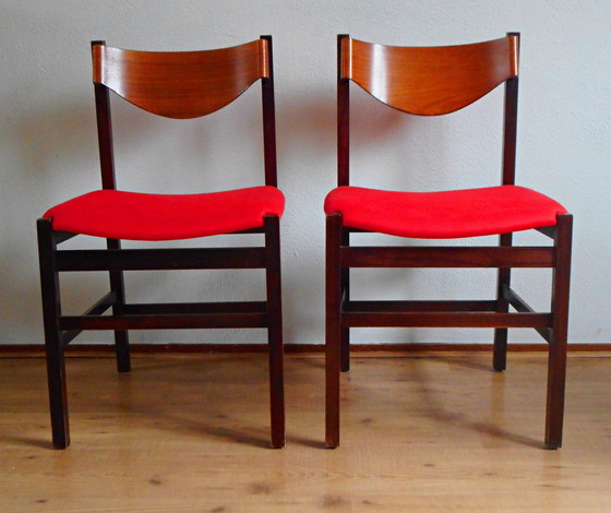 Image 1 of Vintage Eetkamerstoelen (2)