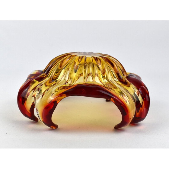 Image 1 of Vintage Murano glazen schaal Mandruzzato, Italië 1950