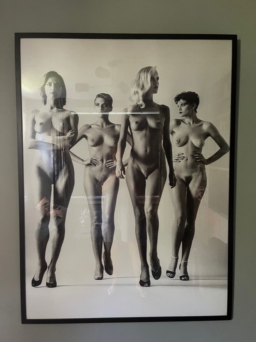 Helmut Newton foto in lijst