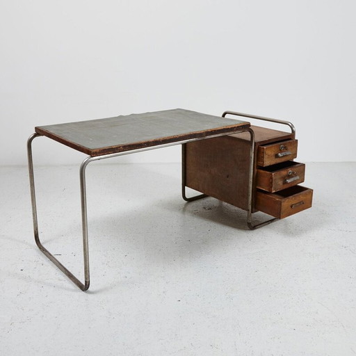 Vintage metalen bureau