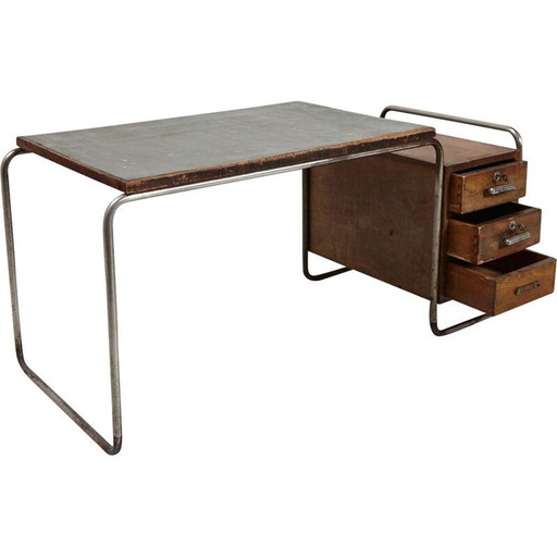 Vintage metalen bureau