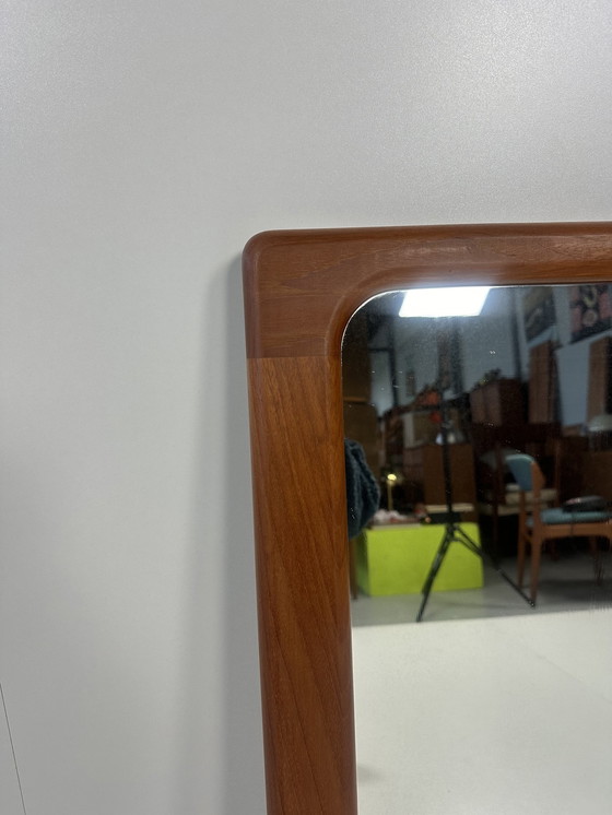 Image 1 of Vintage Teak Spiegel Deens