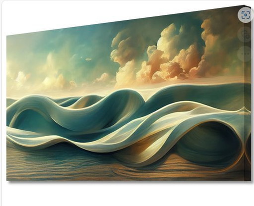 Salvador Dali -----Waves