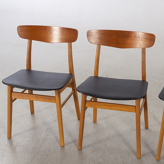 Image 1 of 4x Findahls vintage stoelen