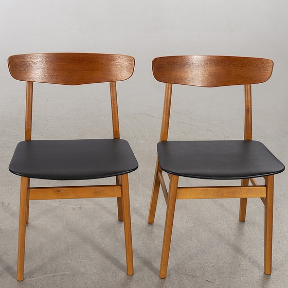 Image 1 of 4x Findahls vintage stoelen