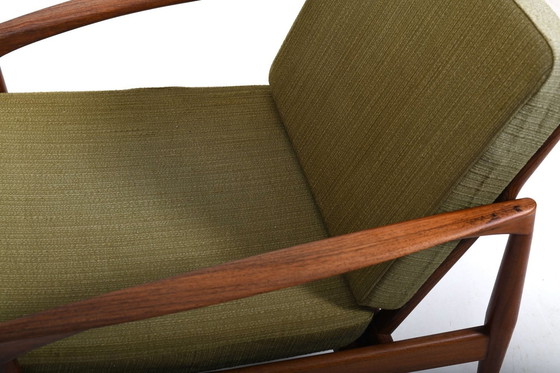 Image 1 of Paar Kai Kristiansen 'Paper Knife' fauteuils 1960S