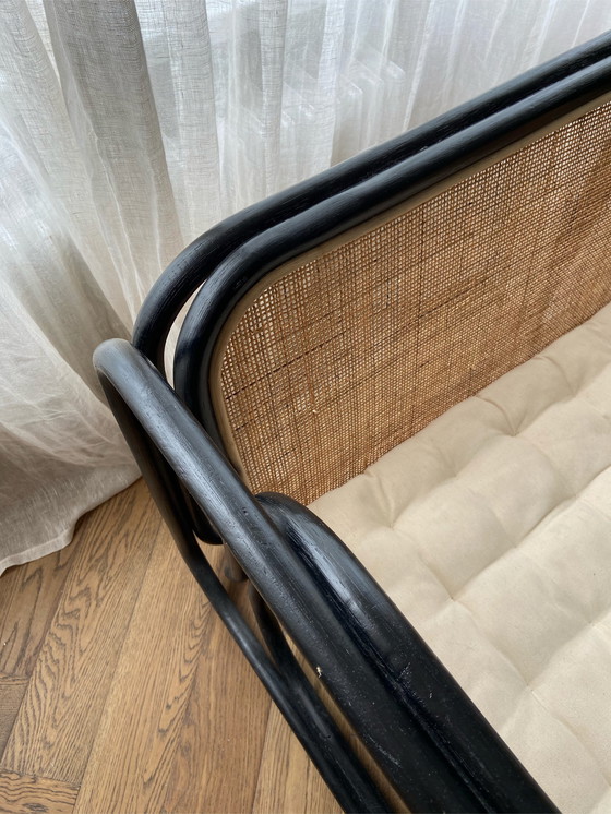 Image 1 of Natuurlijke Bamboe Lounge Stoel (rotan)