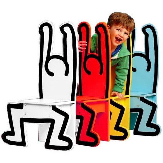 Image 1 of Keith Haring kinderstoel