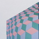Victor Vasarely Op Art Lithografie in beperkte oplage
