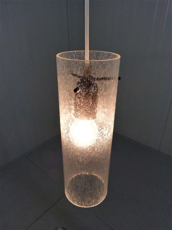 Image 1 of Glazen hanglamp van Kaiser Leuchten, 1960’s