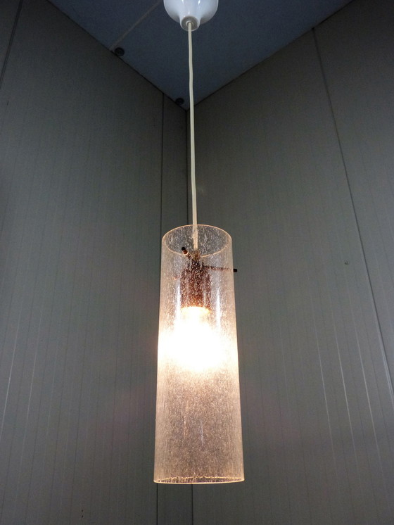 Image 1 of Glazen hanglamp van Kaiser Leuchten, 1960’s