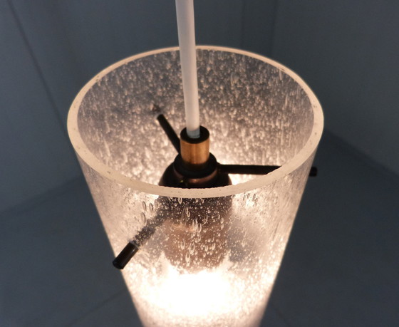 Image 1 of Glazen hanglamp van Kaiser Leuchten, 1960’s