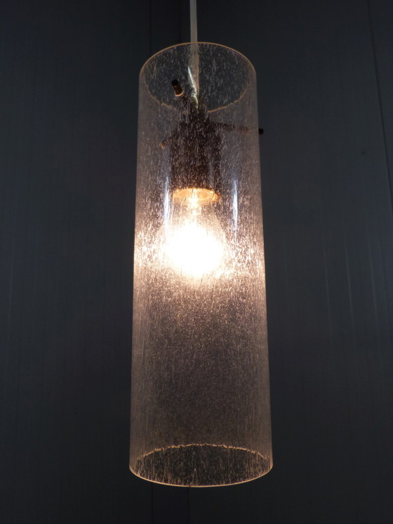 Image 1 of Glazen hanglamp van Kaiser Leuchten, 1960’s