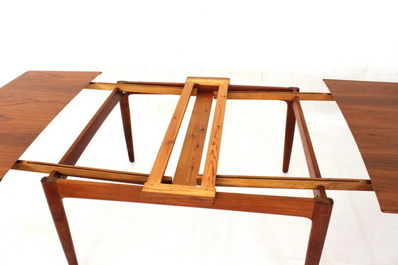 Image 1 of Svend Aage Madsen XXL Deense teakhouten eettafel van K. Knudsen & Son, extra breed