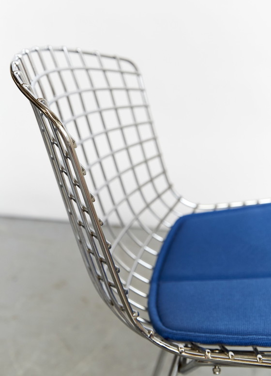 Image 1 of 6x Knoll International Draadstoel nr.420 van Harry Bertoia