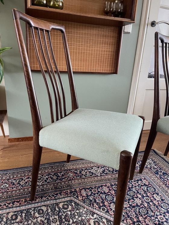 Image 1 of 4x Vintage eetkamerstoelen