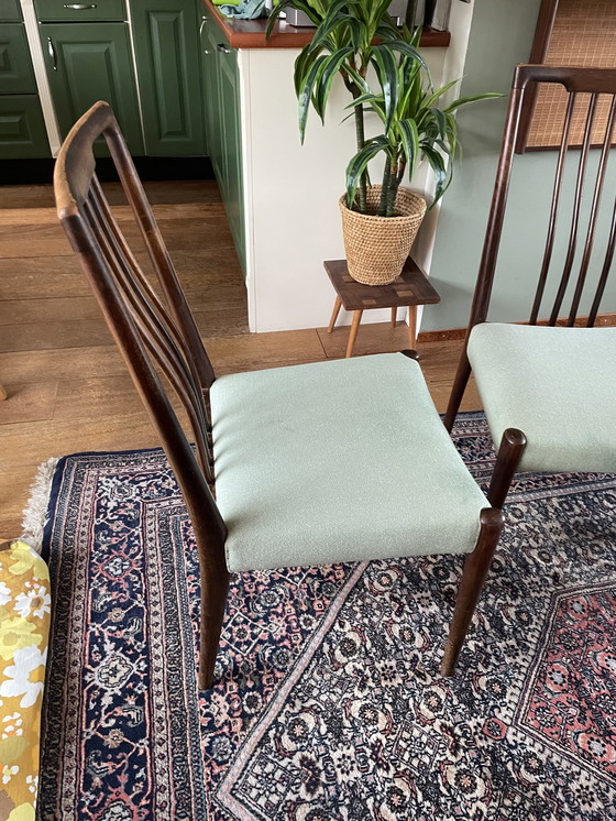 Image 1 of 4x Vintage eetkamerstoelen