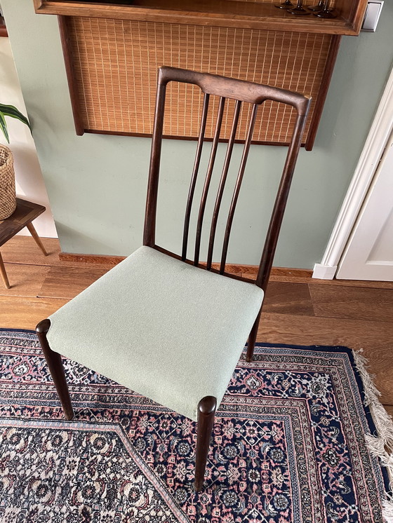 Image 1 of 4x Vintage eetkamerstoelen