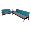 Vintage Deens design zithoek/daybeds