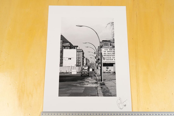 Image 1 of Robbert Frank Hagens | Checkpoint Charlie | Berlin 1976