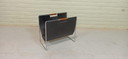Brabantia vintage leren tijdschriftenrek