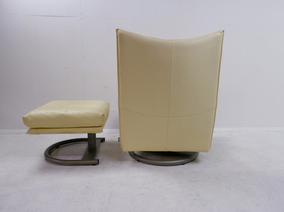 Image 1 of Rolf Benz Torino fauteuil met voetenbank