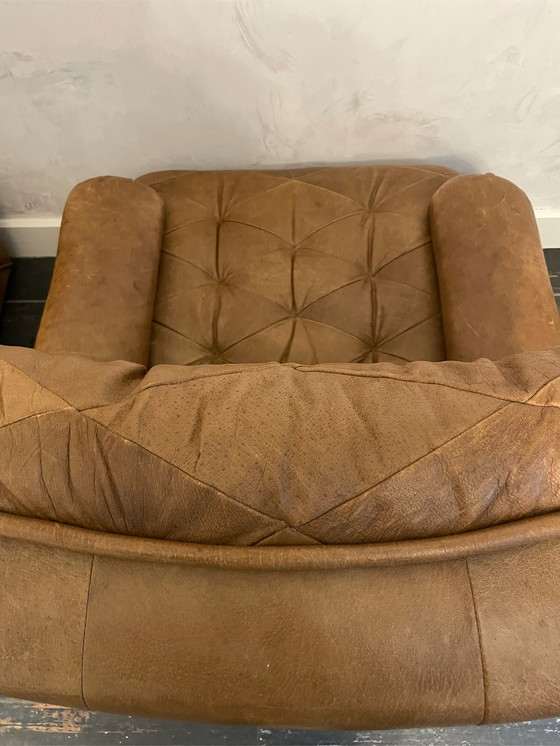 Image 1 of 2x Midcentury Fauteuils-patchwork