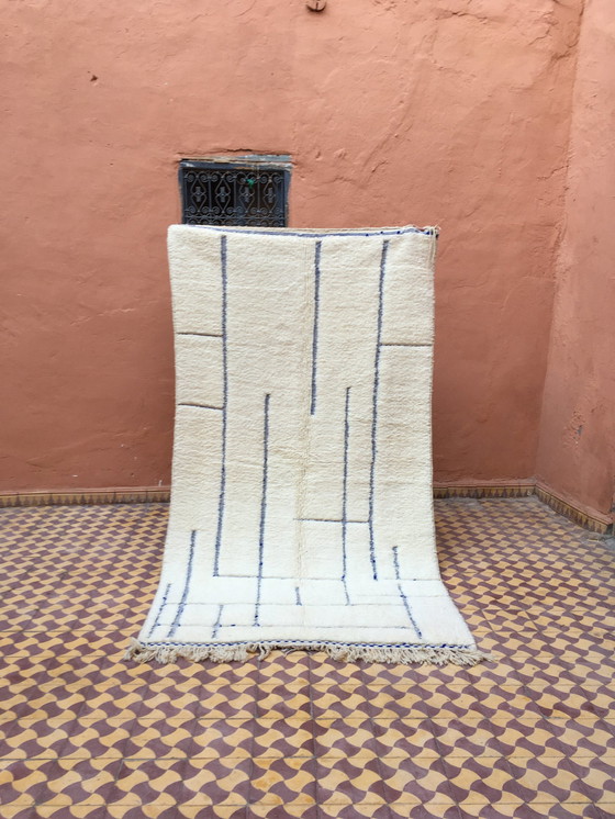 Image 1 of Marokkaans Beni Ouarain Berber Tapijt 260 X 141 Cm