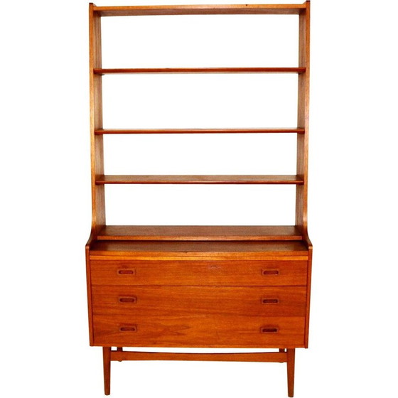 Image 1 of Vintage teakhouten bureau, Denemarken 1960