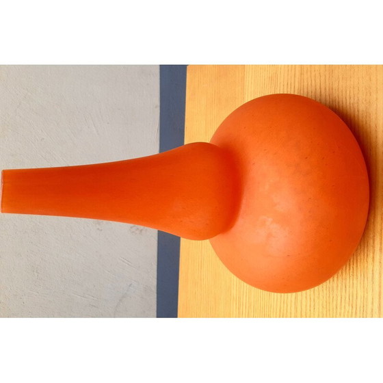 Image 1 of Vintage glazen vaas soliflore van Daum Nancy