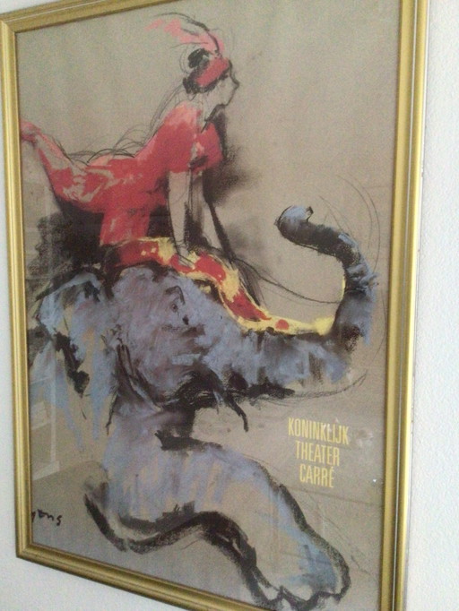 Affiche Wereld Kerstcircus Carré 1993